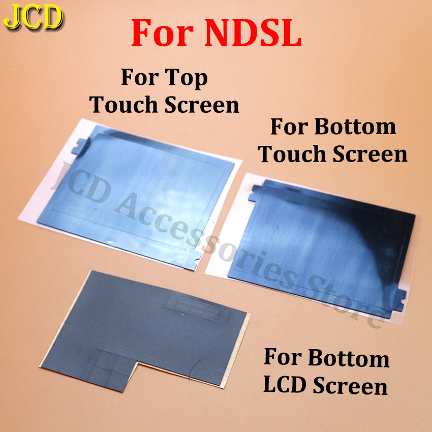 Lcd Screen Adhesive - Jcd 1ชิ้นต้นฉบับใหม่สำหรับ NDS Lite ด้านบนด้านล่างสัมผัสหน้าจอเลนส์กาวฟองน้ำสำหรับ NDSL