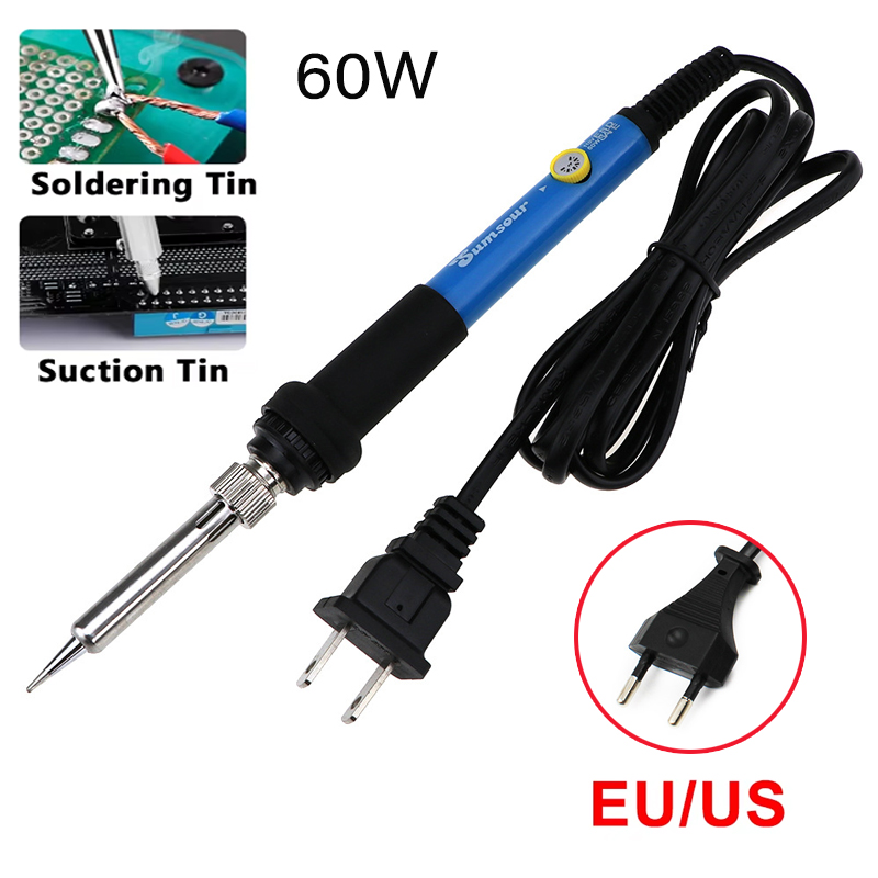 Electronics Repair Degree - ชุดหัวแร้งไฟฟ้า 220V/110V 60W ปรับอุณหภูมิได้ สำหรับซ่อมแซมอุปกรณ์อิเล็กทรอนิกส์และงานบัดกรี