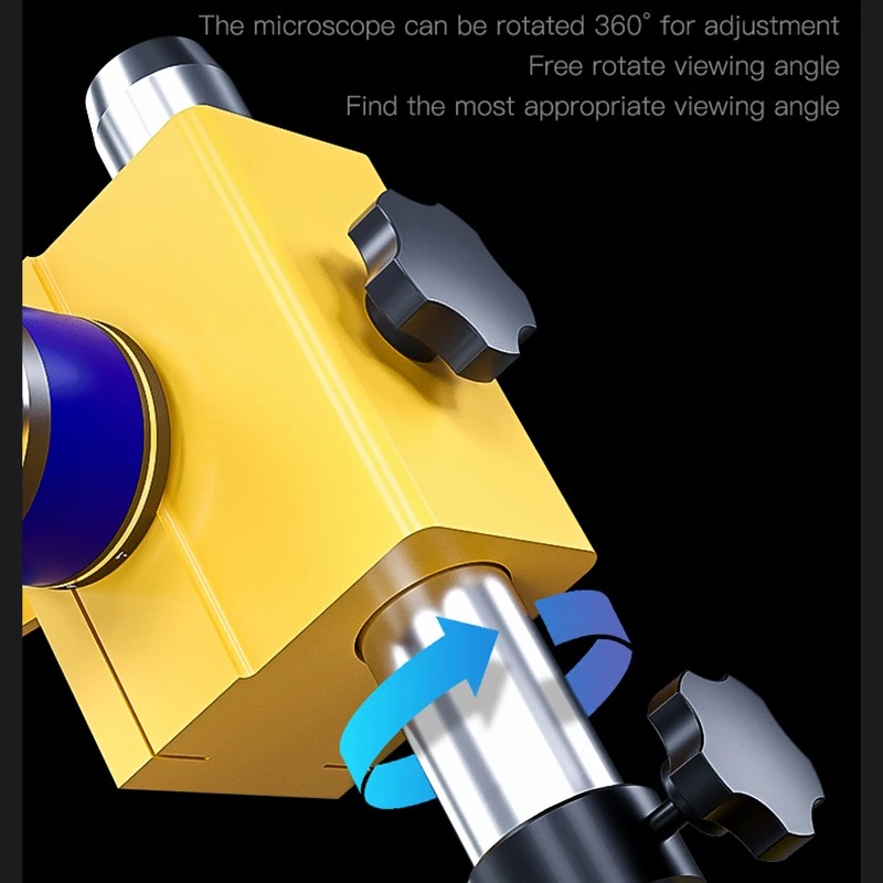 Electronics Repair Degree - กล้องจุลทรรศน์สเตอริโอแบบสามตา D75T กำลังขยาย 7-50 เท่า พร้อมมุมมอง