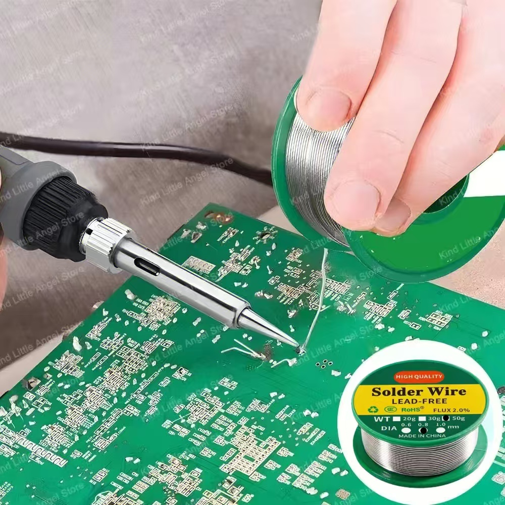 ลวดบัดกรีไร้สารตะกั่ว 20g-50g  - Electronics Repair Degree บทวิจารณ์และราคา