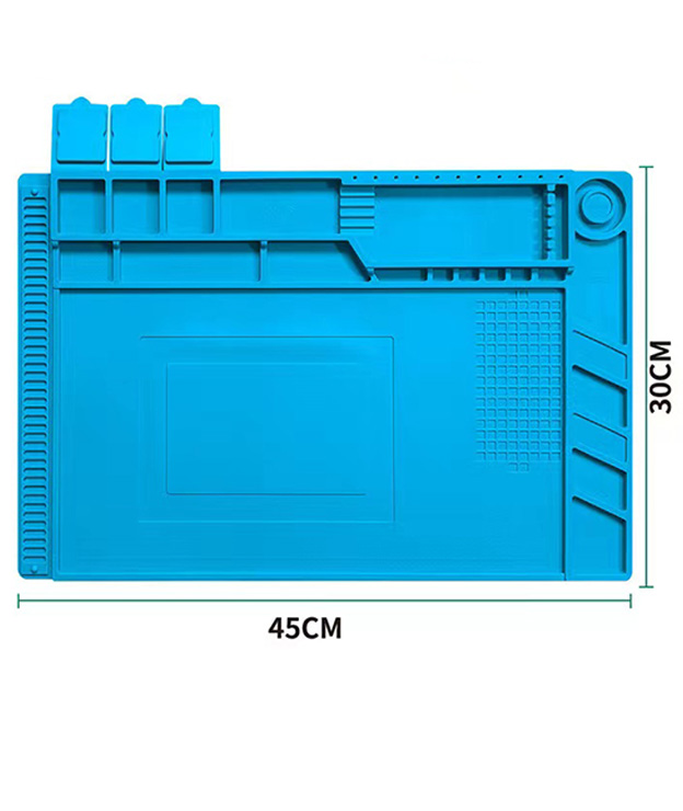แผ่นรองแม่เหล็กซิลิโคนขนาด 45* - Electronics Repair Workstation บทวิจารณ์และราคา