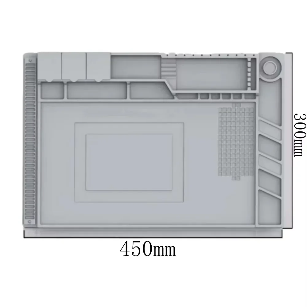 45*30 ซม.ความร้อนฉนวนกันความร้ - Electronics Repair Workstation บทวิจารณ์และราคา