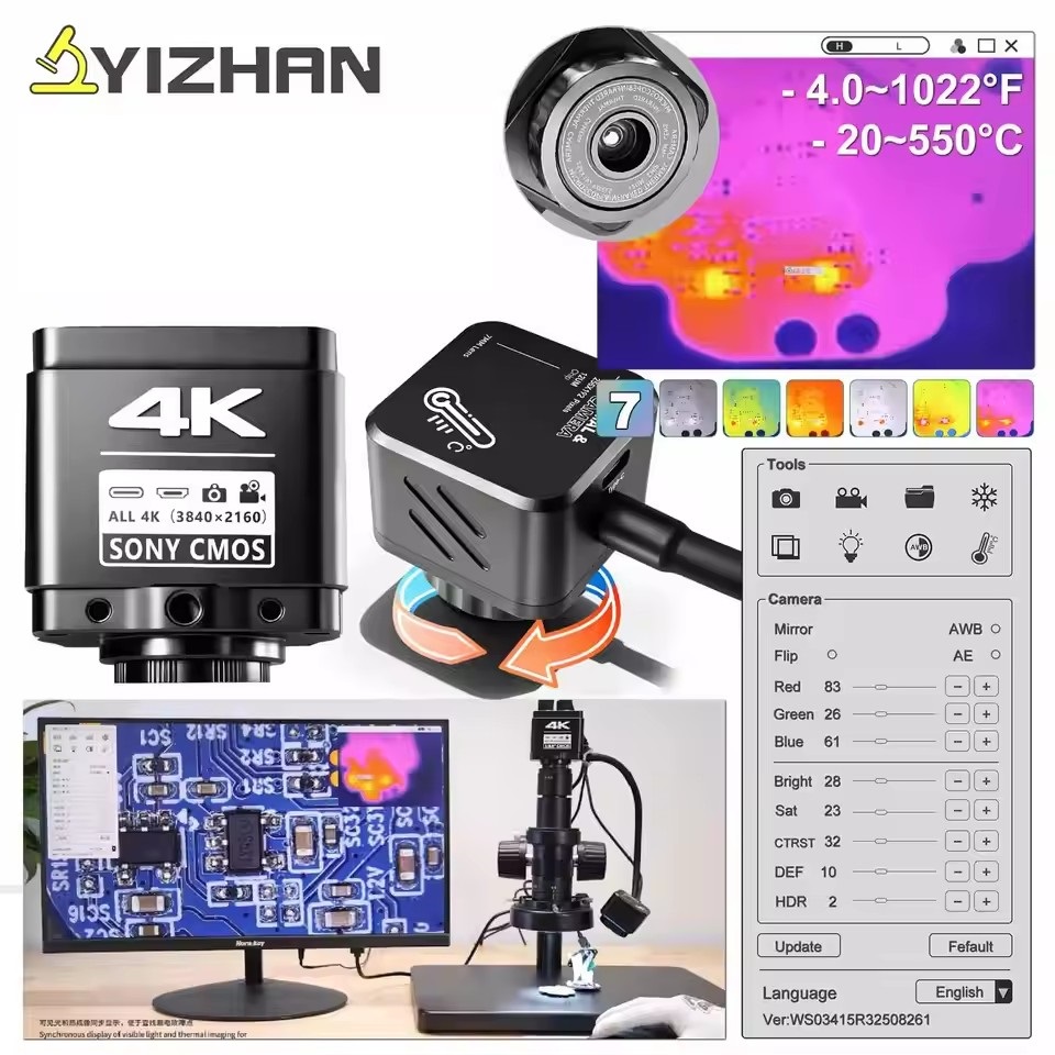 YIZHAN กล้องถ่ายภาพความร้อน 25 - Electronics Repair Tools บทวิจารณ์และราคา